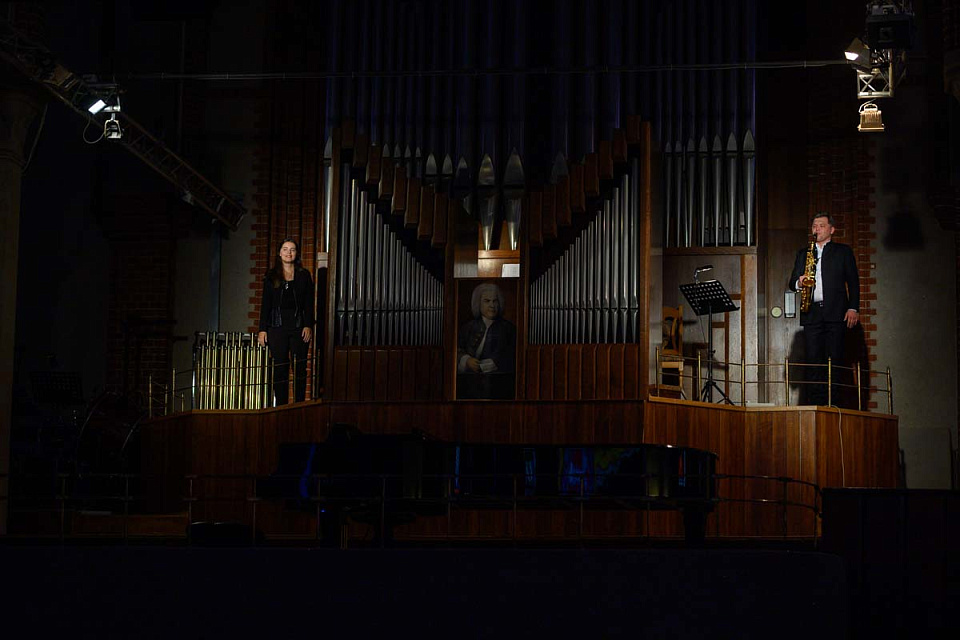 "Бахослужение": Сергей Колесов (саксофоны, Санкт-Петербург), 27 Июля 2023г. — фото 7