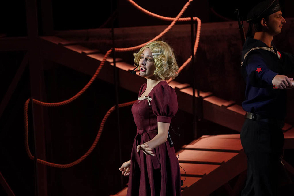 Генеральная репетиция героического спектакля «Раскинулось море широко», 30 Октября 2020г. — фото 9