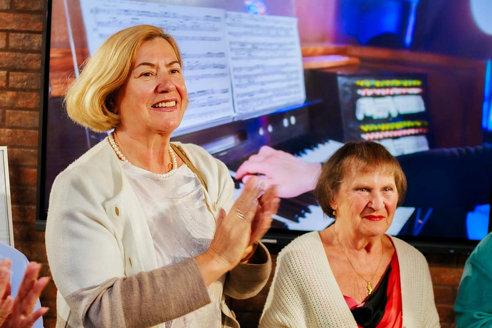 Открытие выставки в малом зале и концерт "Аве Мария" в честь 45-летия Концертного зала филармонии, 22 Августа 2025г. — фото 5