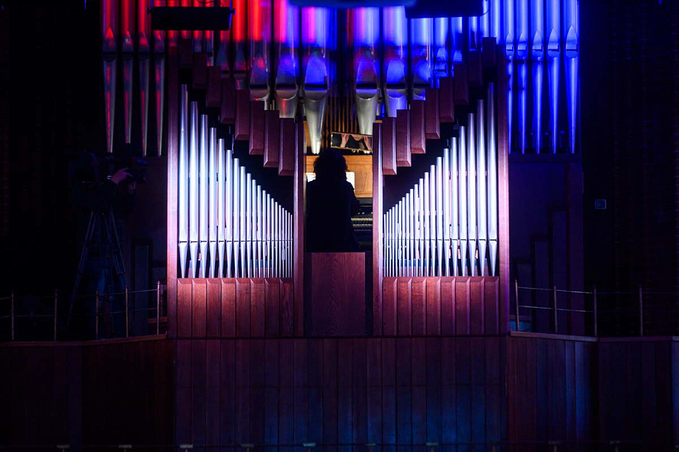 Вечер органных дуэтов, Х.Иноуэ и М.Гаврилюк, фестиваль «Русская музыка на Балтике», 25 Апреля 2025г. — фото 6