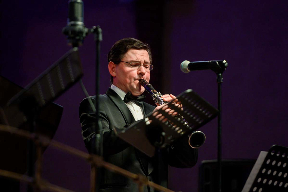 Международный фестиваль «Джаз в филармонии», Ансамбли «ЗВУК» (Москва) и «Акцент» (Калининград), 16 Ноября 2024г. — фото 3