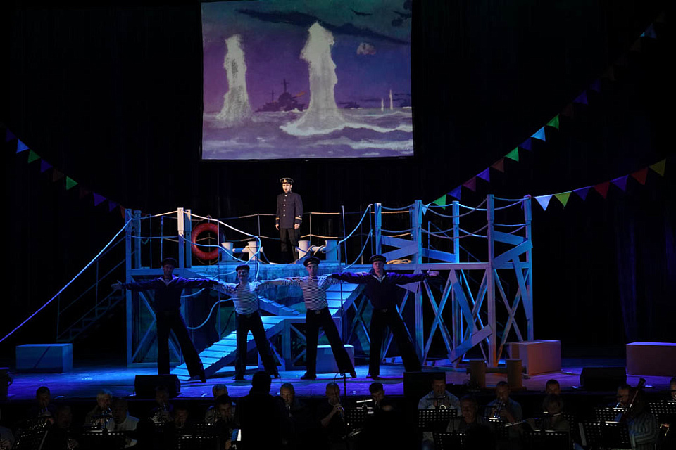 Генеральная репетиция героического спектакля «Раскинулось море широко», 30 Октября 2020г. — фото 29