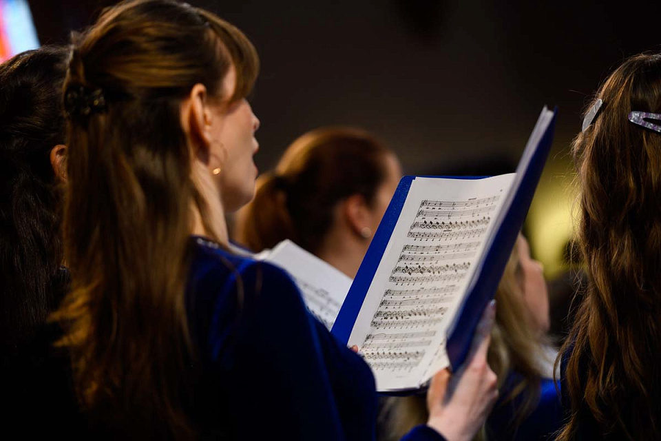 Хоры «Контраст» и «Артефакт», Москва, фестиваль «Музыкальная весна», 30 Марта 2024г. — фото 4