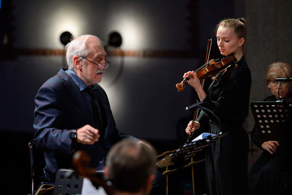 «Музыкальная сборная России»: И.Якушева, И.Кощеев и оркестр филармонии, 25 Марта 2023г. — фото 16