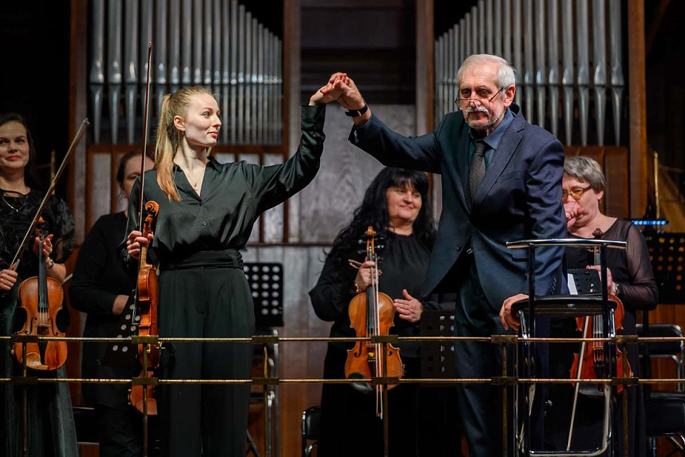 «Музыкальная сборная России»: И.Якушева, И.Кощеев и оркестр филармонии, 25 Марта 2023г. — фото 19