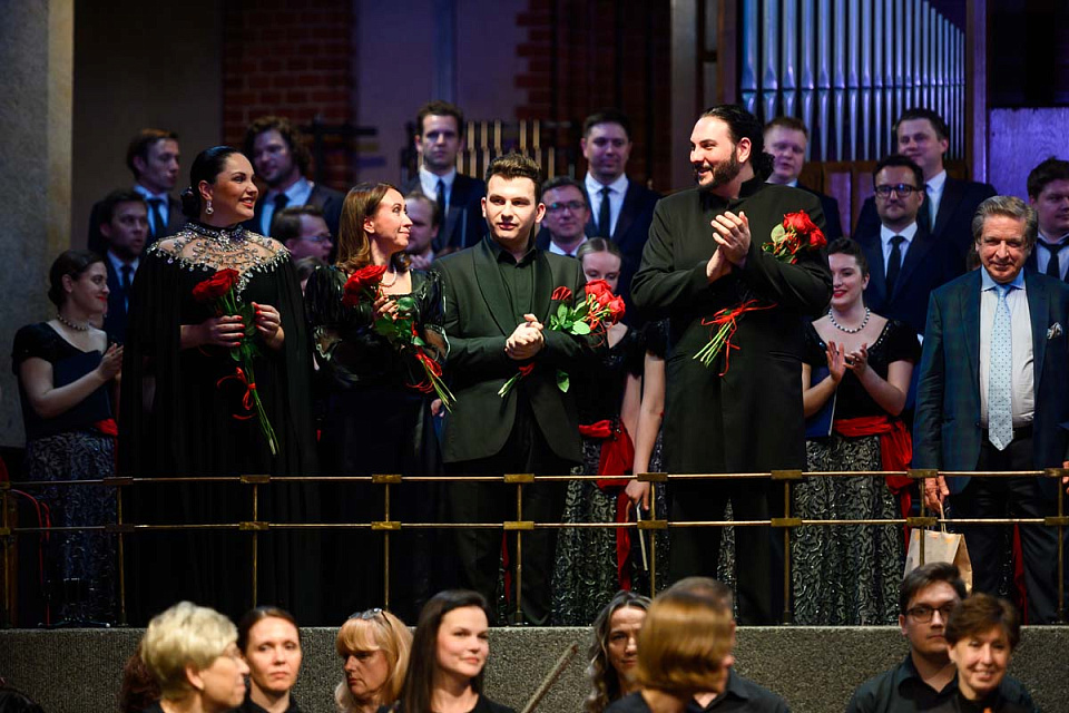 Капелла России имени А.Юрлова, Камерный оркестр и солисты филармонии, фестиваль "Русская музыка на Балтике", 2 Июня 2024г. — фото 26