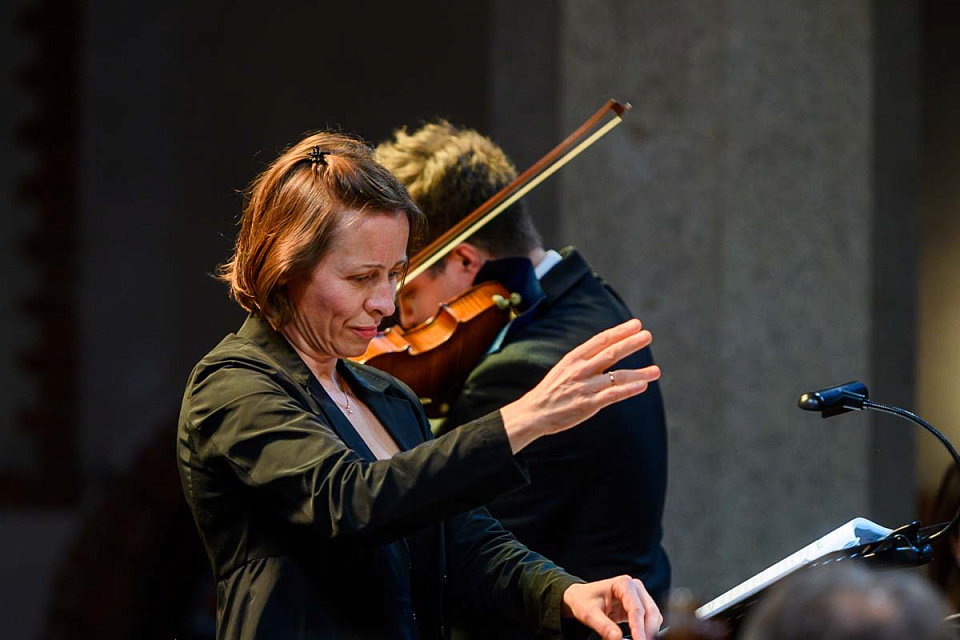 «Музыкальная сборная России». А.Папушев, М.Ли, Л.Журавский и оркестр филармонии, «Русская музыка на Балтике», 13 Апреля 2024г. — фото 4