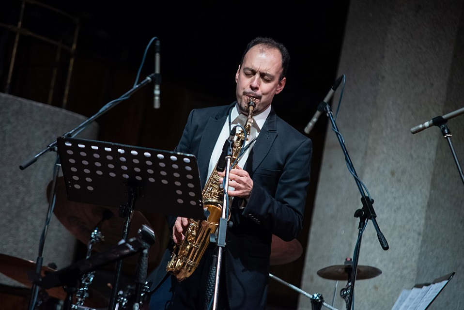 XIX МЕЖДУНАРОДНЫЙ ФЕСТИВАЛЬ "ДЖАЗ В ФИЛАРМОНИИ". ОКСАНА ВОЙТЕНКО И OXYJAZZ, 18 Ноября 2022г. — фото 13