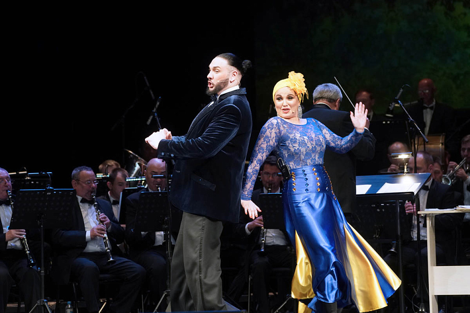 В Драмтеатре состоялся грандиозный гала-концерт «Опера, оперетта, мюзикл...», 12 Мая 2021г. — фото 139