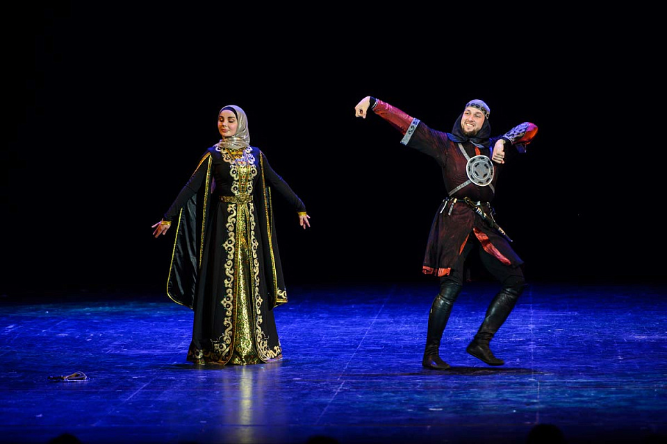 Государственный академический ансамбль танца «Вайнах», «Русская музыка на Балтике», Драмтеатр, 10 Июня 2024г. — фото 21