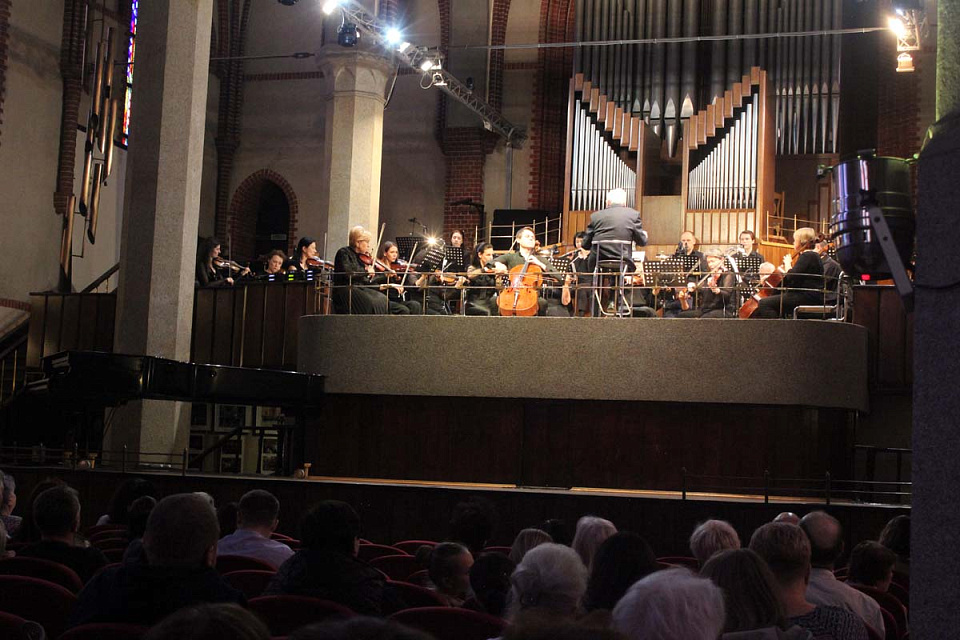 «Музыкальная сборная России»: С. Морозова, В. Степанов и оркестр филармонии, «Русская музыка на Балтике», 20 Мая 2023г. — фото 14