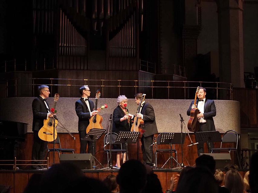 Гитарный квартет имени Фраучи, фестиваль «Русская музыка на Балтике», 14 Мая 2023г. — фото 18