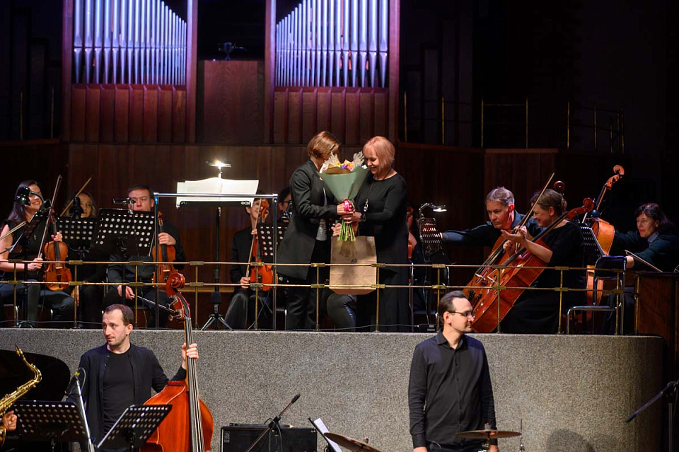 Трио Маслова и Камерный оркестр, Международный фестиваль «Джаз в филармонии», 13 Ноября 2024г. — фото 12