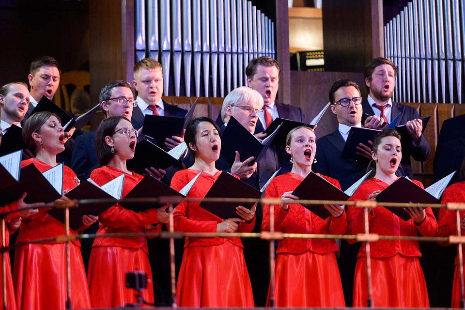 Капелла России имени А.Юрлова, Камерный оркестр и солисты филармонии, фестиваль "Русская музыка на Балтике", 2 Июня 2024г. — фото 6