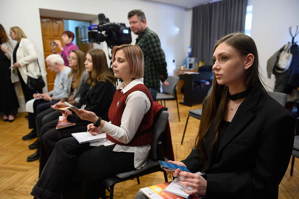 Пресс-конференция, посвященная проекту «Зори здесь тихие» в исполнении Госкапеллы России, 28 Апреля 2025г. — фото 9