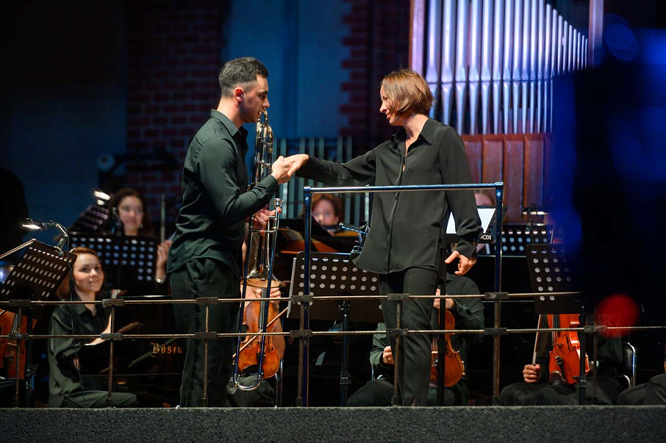 «МУЗЫКАЛЬНАЯ СБОРНАЯ РОССИИ». СИМФОНИЧЕСКИЙ КОНЦЕРТ из цикла к 65-летию Калининградской областной филармонии, 12 Октября 2024г. — фото 15