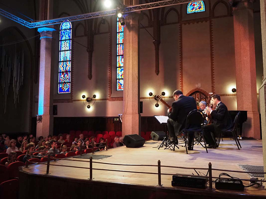 Гитарный квартет имени Фраучи, фестиваль «Русская музыка на Балтике», 14 Мая 2023г. — фото 9