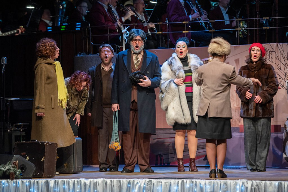 Премьера новогоднего театрализованного шоу "А у нас во дворе", 29 Декабря 2022г. — фото 6