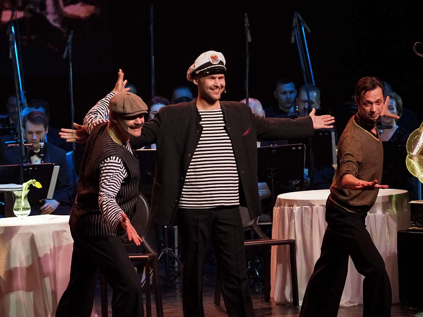 Мюзикл «Я подарю тебе Париж» (театр эстрады «Янтарь-холл», г. Светлогорск), 7 Марта 2023г. — фото 9