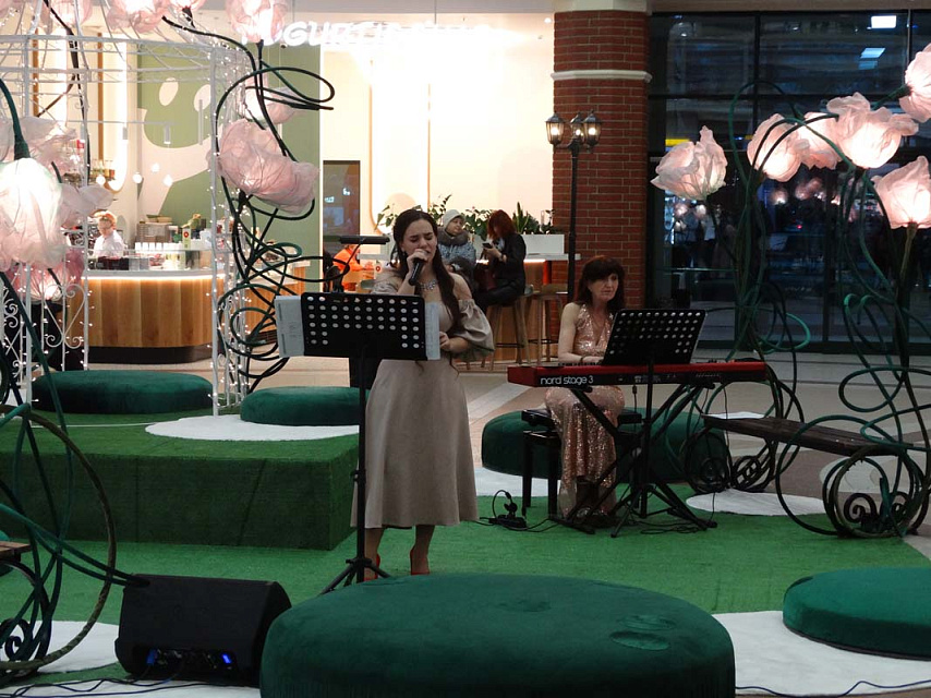 Мини-концерт солистов филармонии в ТРЦ «Европа», 14 Февраля 2024г. — фото 15