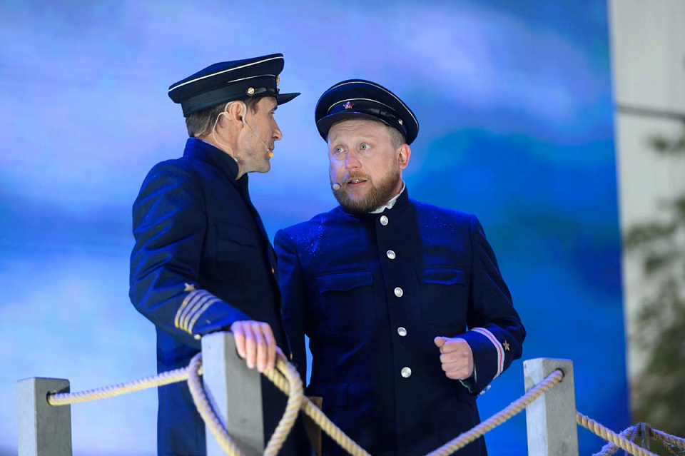 Музыкальное героическое повествование «Раскинулось море широко», пл.Победы, 9 Мая 2025г. — фото 19