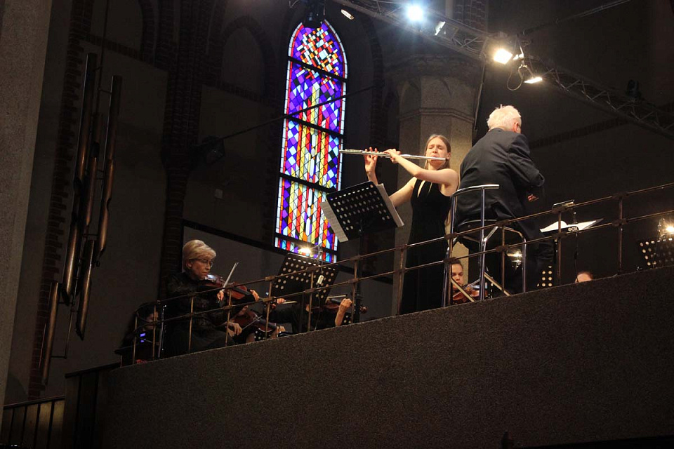 «Музыкальная сборная России»: С. Морозова, В. Степанов и оркестр филармонии, «Русская музыка на Балтике», 20 Мая 2023г. — фото 7