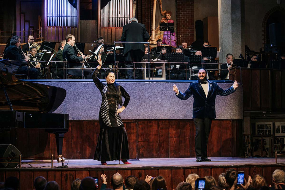 Гала-концерт Ко Дню артиста «Святая к музыке любовь...», Концертный духовой оркестр и солисты филармонии, 17 Января 2026г. — фото 13