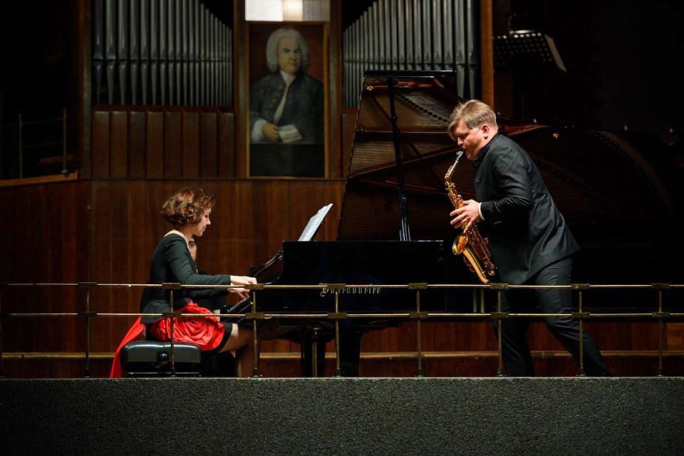 "Бахослужение": Сергей Колесов (саксофоны, Санкт-Петербург), 27 Июля 2023г. — фото 12