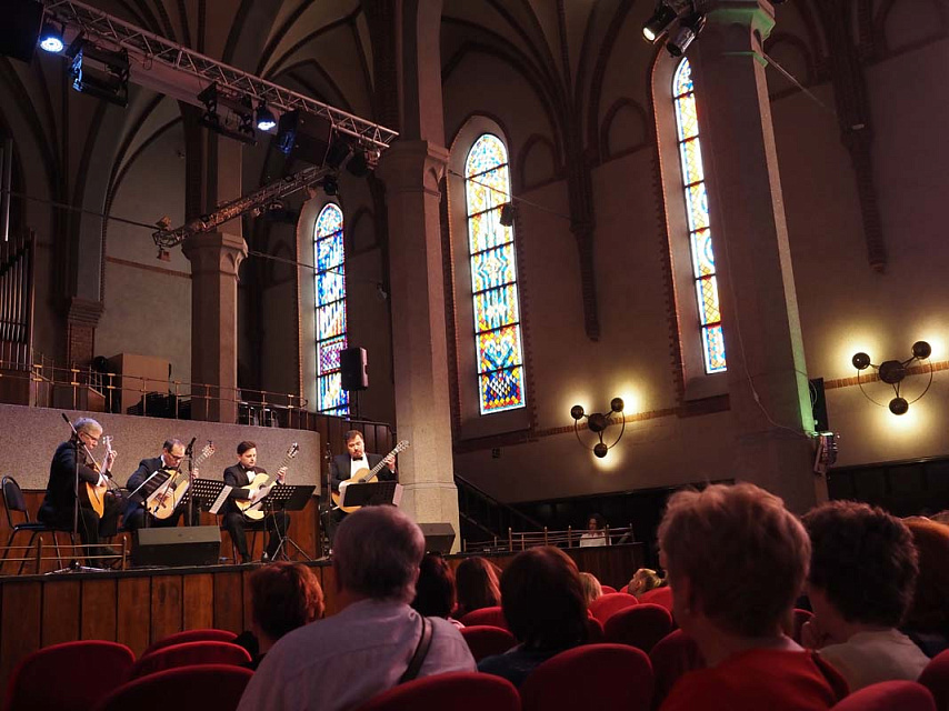 Гитарный квартет имени Фраучи, фестиваль «Русская музыка на Балтике», 14 Мая 2023г. — фото 2