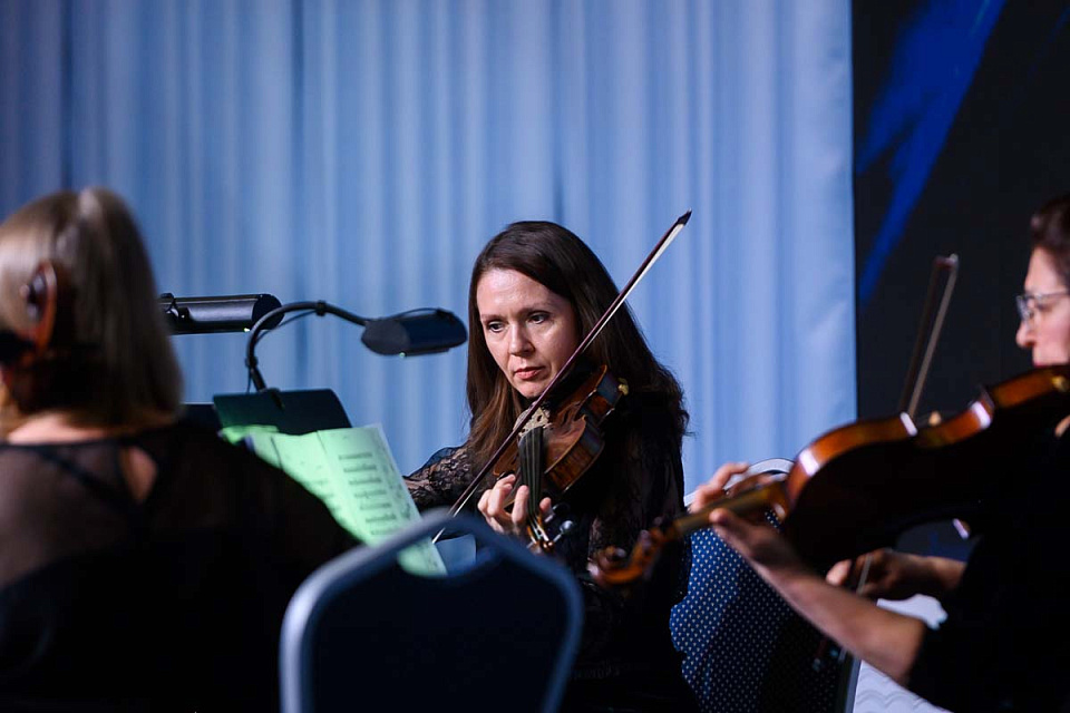 Концерт струнного квартета филармонии в театре эстрады "Янтарь-холл", 11 Мая 2024г. — фото 5