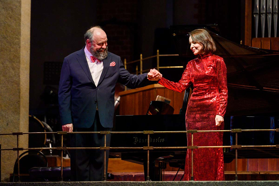 Рахманинов в 4 руки: А.Ушакова и А.Гиндин, «Русская музыка на Балтике», 13 Мая 2023г. — фото 5