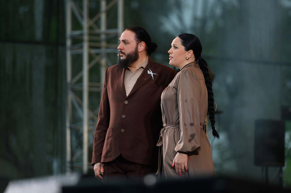 Музыкальное героическое повествование «Раскинулось море широко», пл.Победы, 9 Мая 2025г. — фото 4