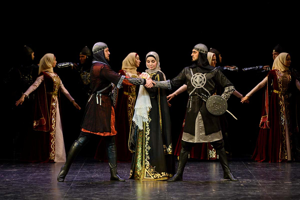 Государственный академический ансамбль танца «Вайнах», «Русская музыка на Балтике», Драмтеатр, 10 Июня 2024г. — фото 26