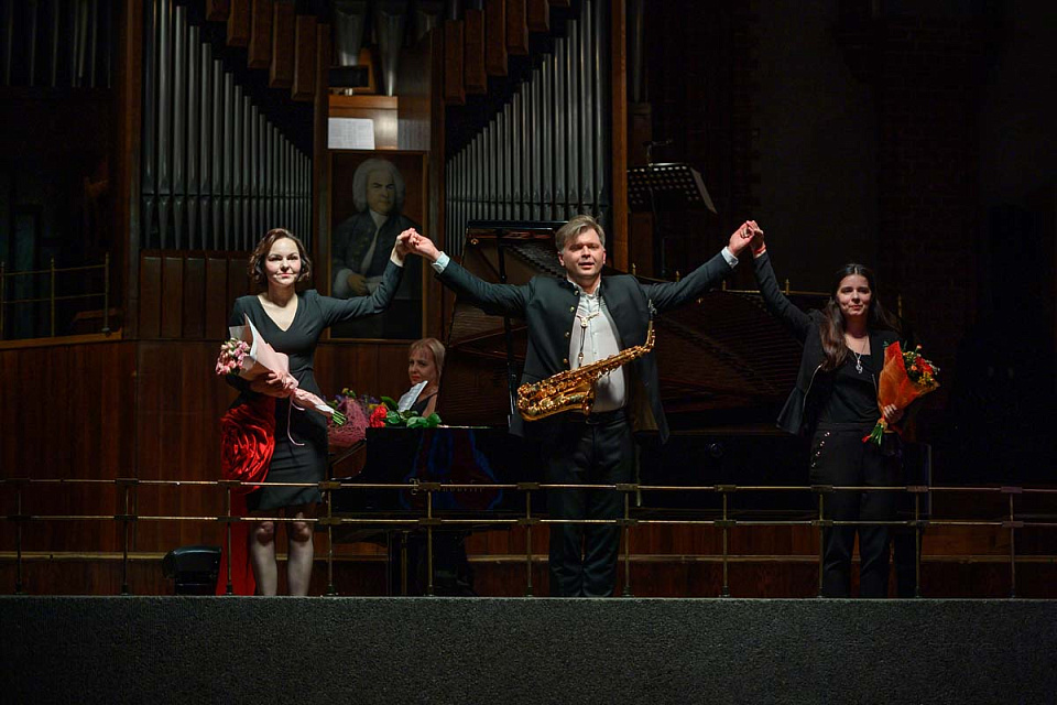 "Бахослужение": Сергей Колесов (саксофоны, Санкт-Петербург), 27 Июля 2023г. — фото 14