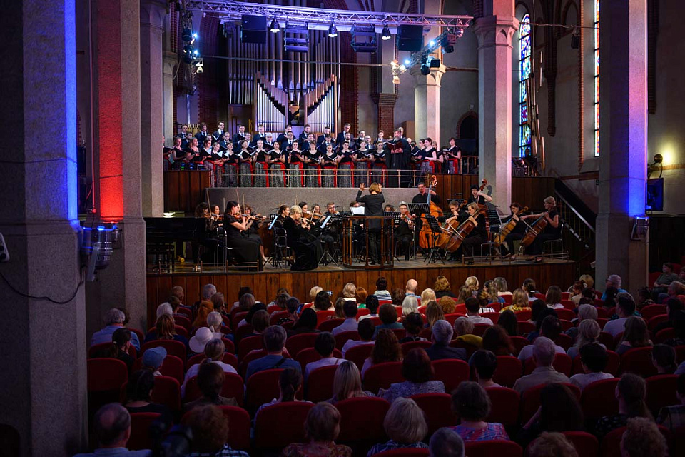 Капелла России имени А.Юрлова, Камерный оркестр и солисты филармонии, фестиваль "Русская музыка на Балтике", 2 Июня 2024г. — фото 17