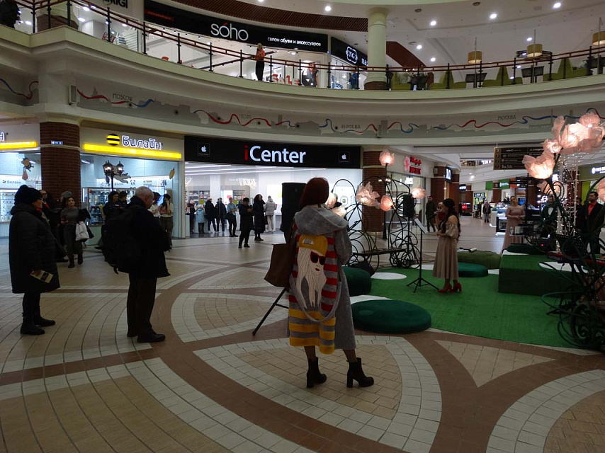 Мини-концерт солистов филармонии в ТРЦ «Европа», 14 Февраля 2024г. — фото 19