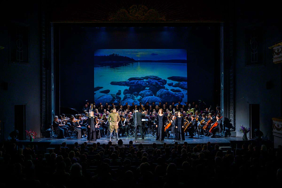 Концертно-сценическая версия оперы о Великой Отечественной войне «Зори здесь тихие» в исполнении Госкапеллы России, 28 Апреля 2025г. — фото 25